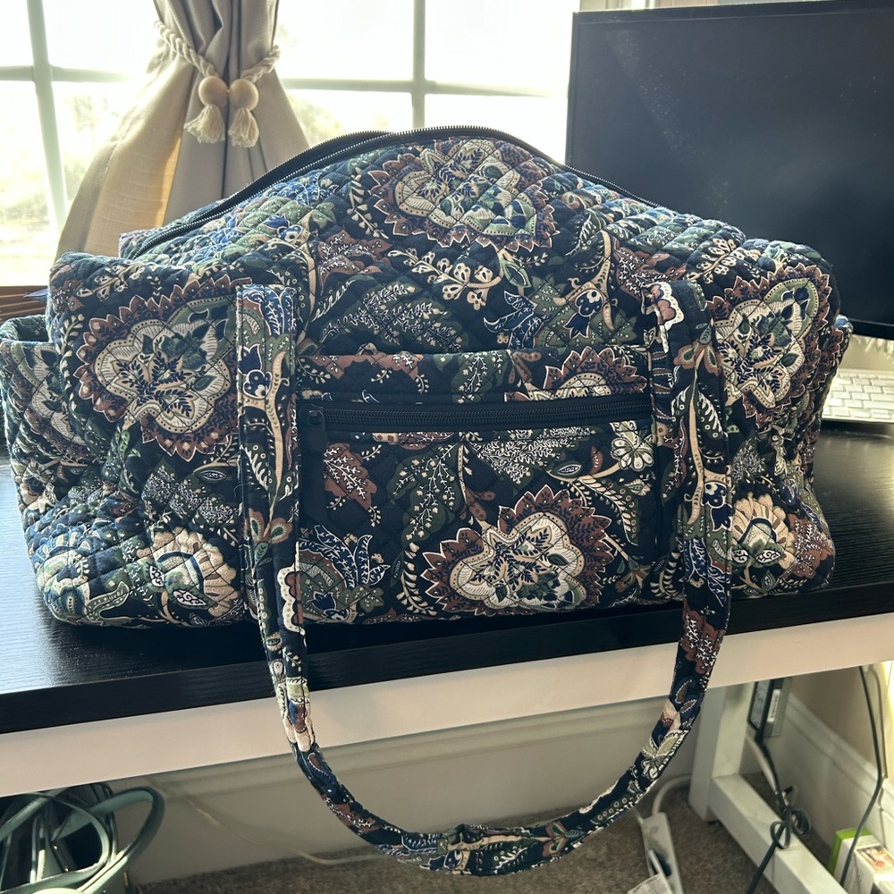 Vera Bradley Original Duffel with Large Cosmetic Bag